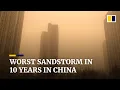 Download Lagu Worst sandstorm in a decade hits Chinese capital, Beijing