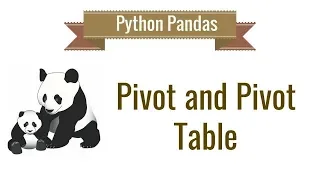Python Pandas Tutorial 10 Pivot table 2019