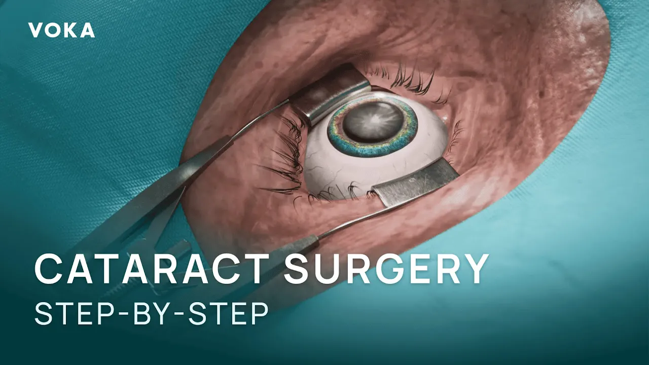 VOKA cataract surgery 3D video