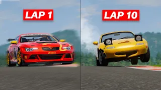 Every Lap, My Car Gets Slower