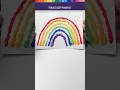Rainbow Art with Easy Salt Technique