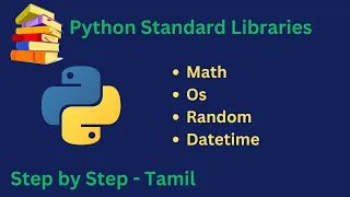 Explained in Tamil - OS Datetime Random Math Modules Tutorial