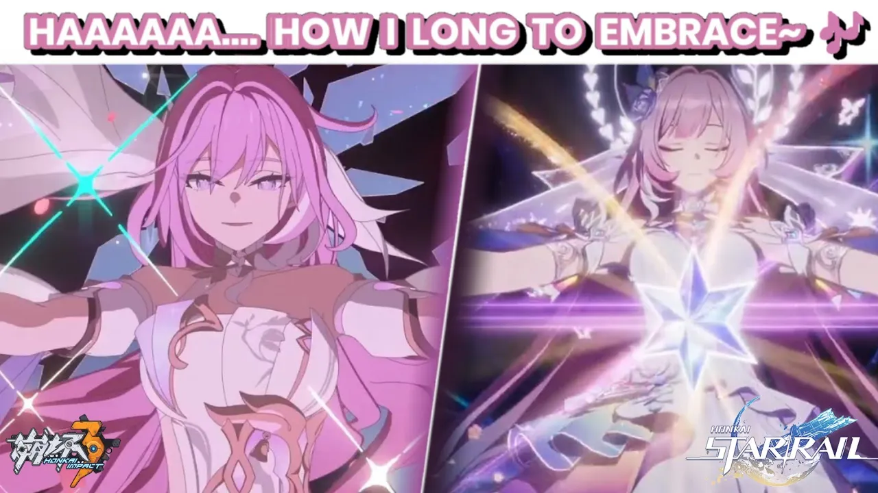 HSR Cyrene with Elysia Song (Because of You)~ HSR Cyrene with Elysia Song (Because of You)~