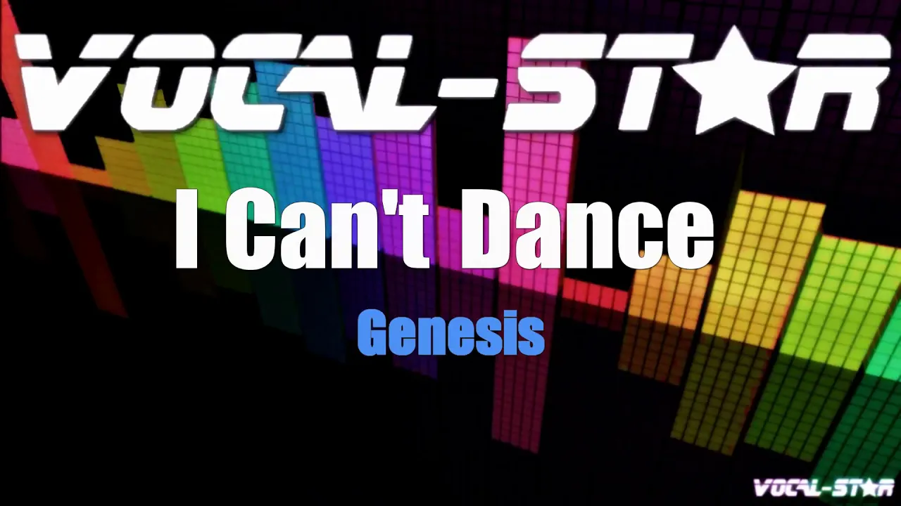 Genesis - I Can't Dance | With Lyrics HD Vocal-Star Karaoke 4K