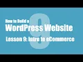 Lesson 9 How to Build a WordPress Website for Beginners eCommerce