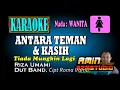 Download Lagu ANATARA TEMAN DAN KASIH || Riza Umami || KARAOKE Nada WANITA