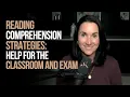 Reading Comprehension Strategies Kathleen Jasper