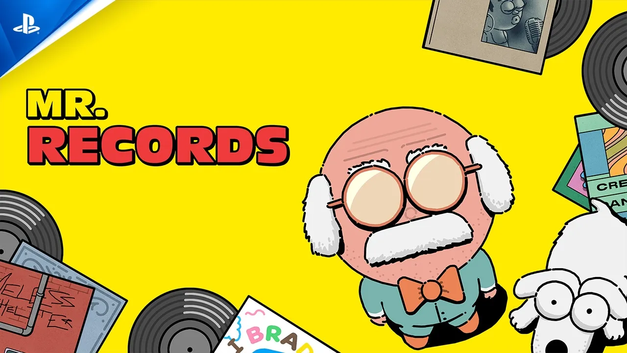 Mr. Records - Announce Trailer | PS5 Games
