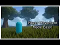 Smooth Third Person Camera Controller Player Movement using Character Controller in Unity