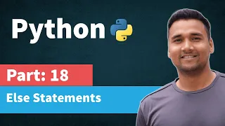 Else Statement in Python Part 18 Python Tutorial for Beginners in Hindi