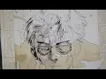 Nanami Kento Coffee Art Drawing Tiktok Trend