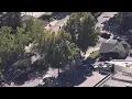 Raw Scene of Danville Crash Following Police Chase