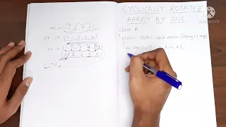 Cyclically Rotate Array by One Java