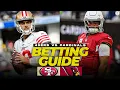 49ers at Cardinals Betting FREE expert picks props NFL Week 11 CBS Sports