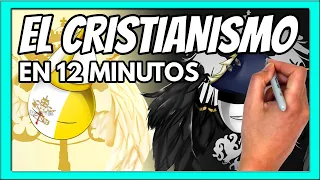 ✅La historia del CRISTIANISMO en 12 minutos | Resumen fácil y divertido