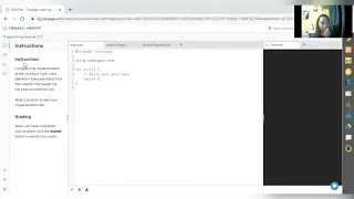 Programming Exercise 10-2