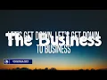 Tiësto - The Business (Lyrics) | David Guetta - Baby Don't Hurt Me