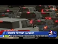 Winter weather creating messy driving conditions in Park City