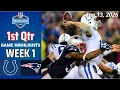 Patriots vs Colts Full Highlights 1st Qtr Aug 13 2026 NFL Preseason