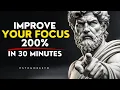 Download Lagu 10 Stoic Truths That Will Increase Your Focus by 200% - REBUILD YOUR DISCIPLINE | STOICISM