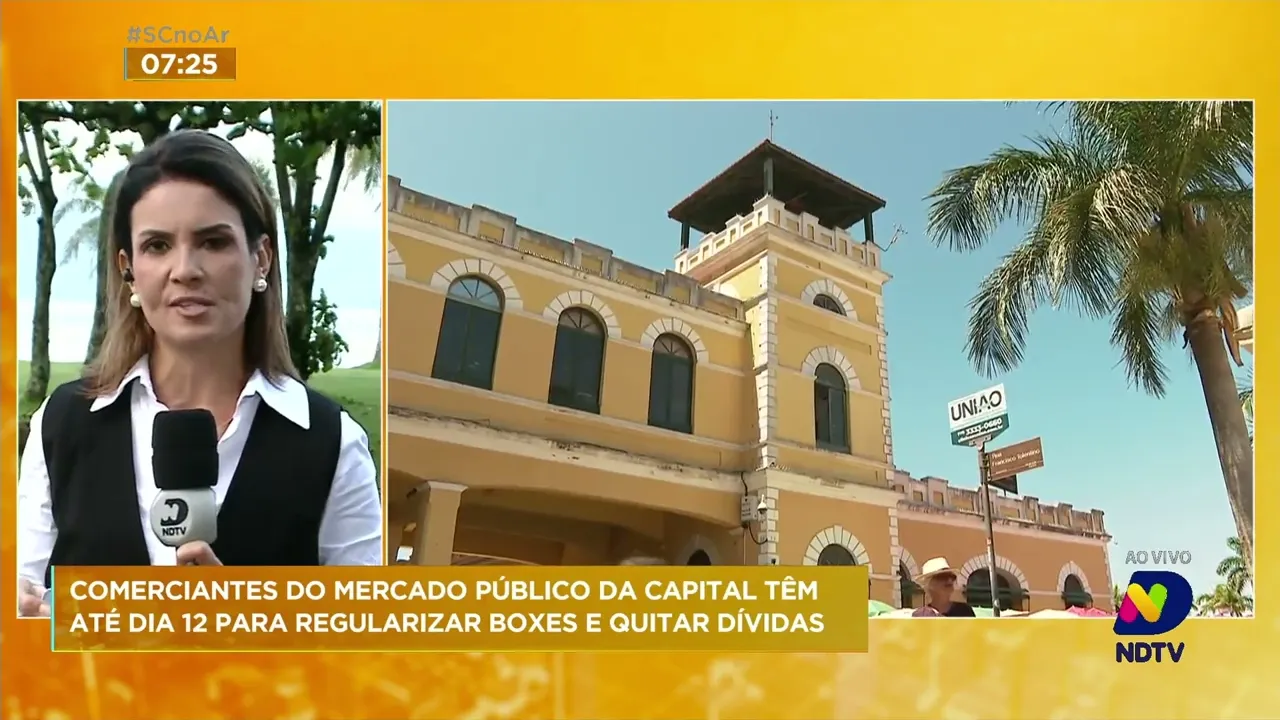 Dividas dos comerciantes do Mercado Público de Florianópolis podem ser quitadas até semana que vem