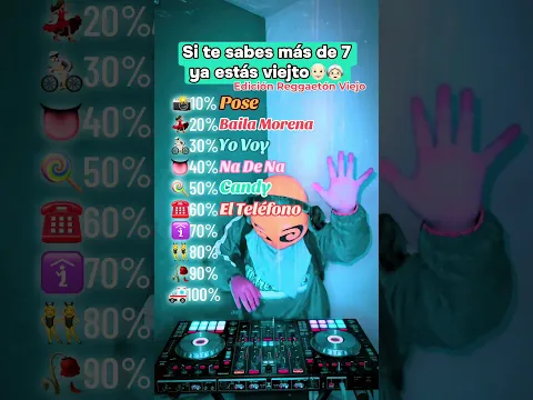 Si te sabes mas de 7 ya estas viejito😅