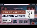 Create Amazon Clone Using HTML CSS and JavaScript Fronted Project For Beginners part 4
