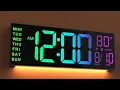 JALL Digital Wall Clock Unboxing Review