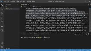 Python Shorts - json tool utility for pretty-printing JSON on the command line