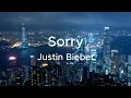 Lagu Justin Bieber - Sorry