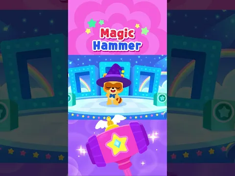 #Shorts | Magic Hammer 🔨🪄 | Learn Korean | Nursery Rhymes | Lotty Friends