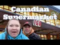 Visiting a Canadian Supermarket Banff