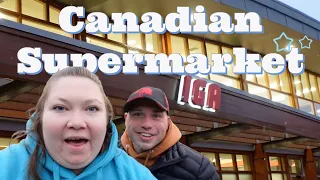 Visiting a Canadian Supermarket Banff