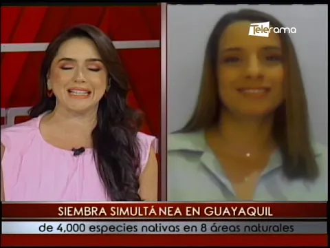 Siembra simultánea en Guayaquil de 4000 especies nativas en 8 áreas naturales