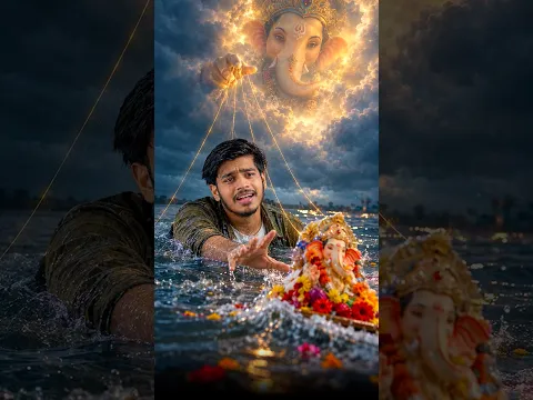 Ganesh Visarjan Reality🥺. #shorts