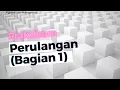 ALGORITMA DAN PEMROGRAMAN - PRAKTIKUM PERULANGAN BAGIAN 1 PERTEMUAN 6