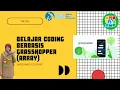 BELAJAR CODING BERBASIS JAVA SCRIPT MENGGUNAKAN APLIKASI GRASSHOPPER ARRAY