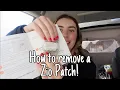 HOW TO REMOVE A ZIO PATCH