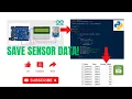 Arduino MQ135 Data Logging with Python Save Sensor Data to CSV