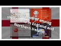 Compilation of analog shutdowns in England and Northern Ireland