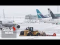 Lagu Extreme cold, incoming snow already disrupting travel plans at Toronto's Pearson Airport