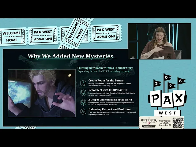 From Reunion to Resolve: Designing the FFVII Remake Trilogy | PAX West 2026