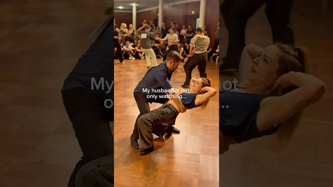 The laughter in the background 😂😂😂 #dance