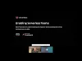 How to Enable Serverless Development With Your Teams