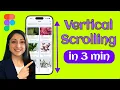 Figma Vertical scrolling Tutorial How to Make a Page Scrollable in Prototypes