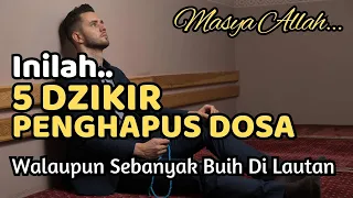 Download INILAH !! 5 DZIKIR PENGHAPUS DOSA SEBANYAK BUIH DI LAUTAN | PENTING UNTUK DIAMALKAN MP3