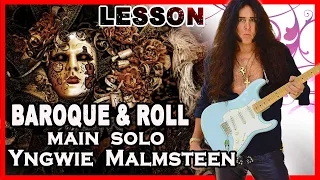 Download Baroque and roll – main solo lesson ( Yngwie Malmsteen ) MP3