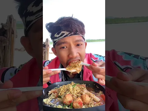 Mukbang Seblak Pedas Ekstrem! Level Neraka🔥 Bikin Merinding! #makan #mukbang #asmr