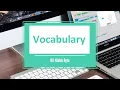 Beginner Programming Vocabulary
