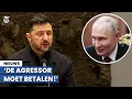 Zelenski haalt in Kamer-speech fel uit naar Rusland: 'Altijd moet andere partij concessies doen'